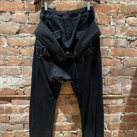 Rick Owens DRKSHDW Drop-Crotch Creatch Cargo lightweight Pants  (S/S 2009) - Picture 2 of 11